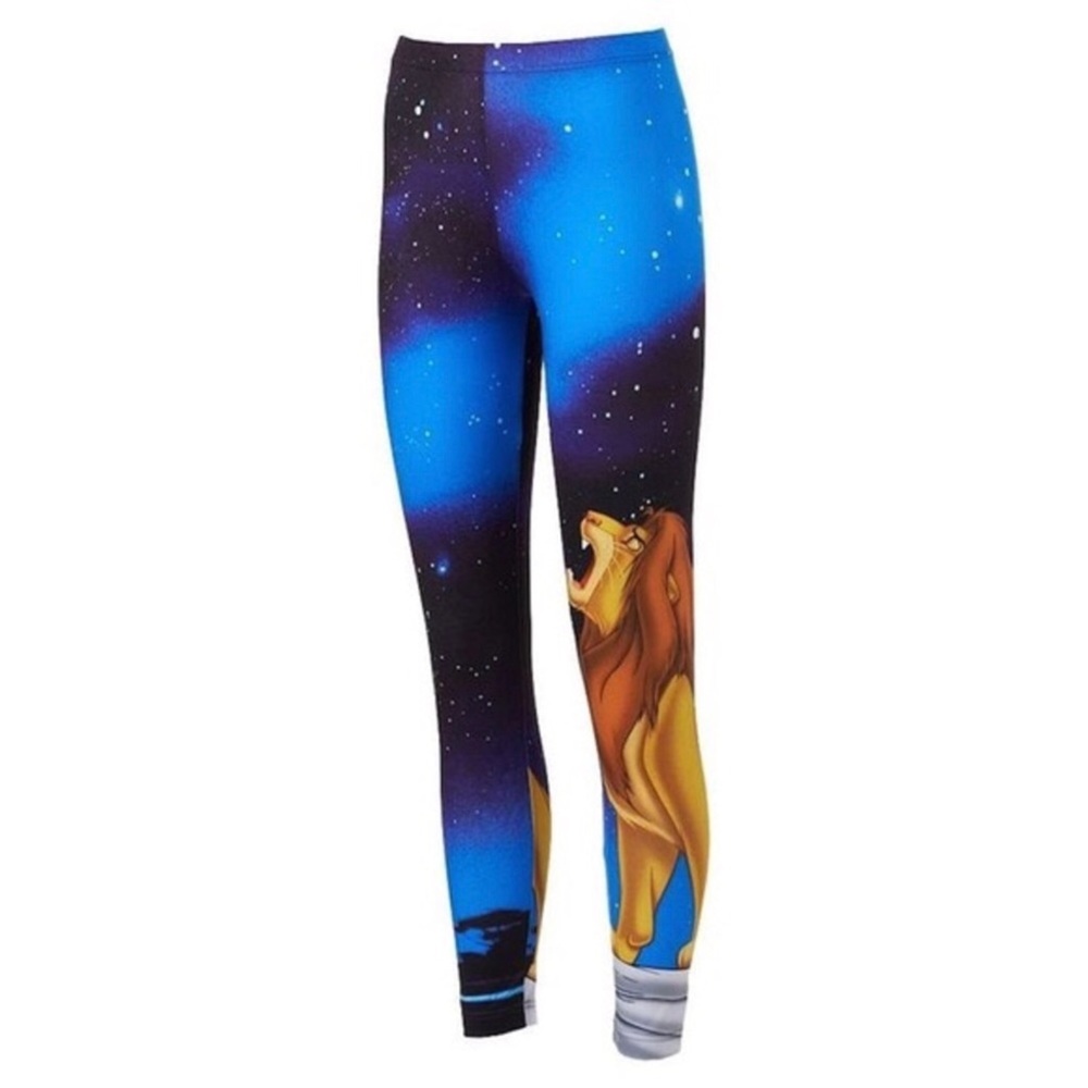 DISNEY LION KING LEGGINGS SIZE MED